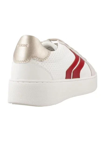 Sneakerși Geox alb