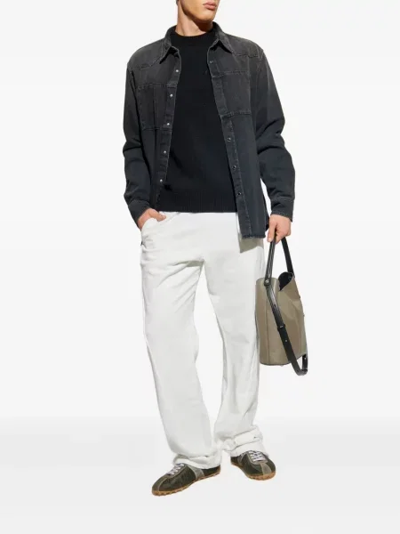 Панталон Mm6 Maison Margiela бяло