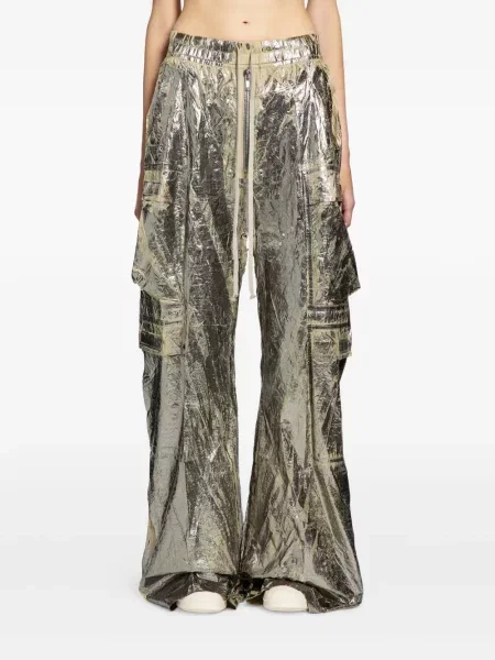 Pantaloni cargo Rick Owens Drkshdw argintiu