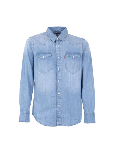 Levi's® Koszula Jeansowa Standard Fit blau niebieska