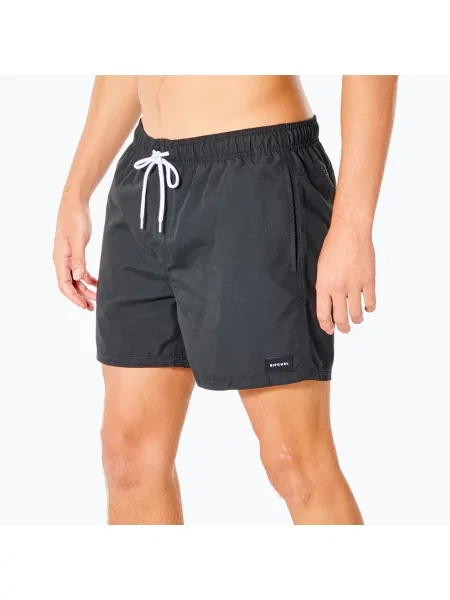 Pantaloni scurți de baie Rip Curl Offset Volley pentru bărbați negru