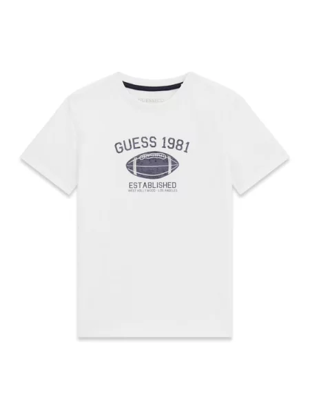 Guess Tricou alb