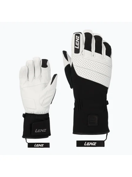 Mănuși de schi pentru femei Lenz Think About white/black alb