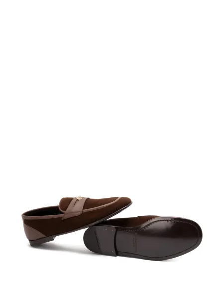 Pantofi loafer Dolce & Gabbana maro