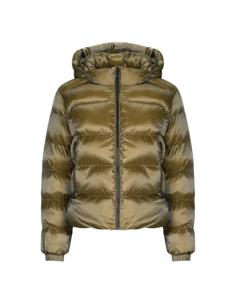 Bunda Superdry s kapucňou biela