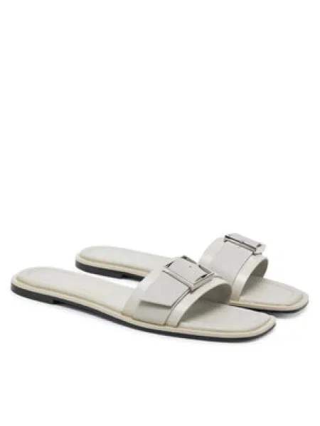 Pantofle Calvin Klein šedé