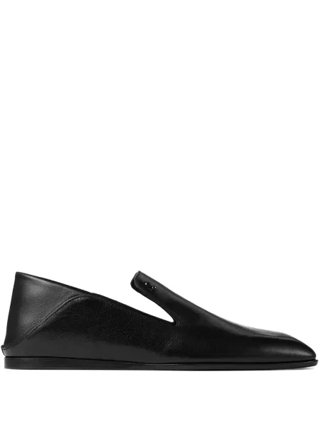 Pantofi loafer Jimmy Choo din piele negru