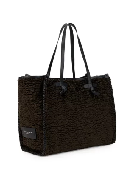 Geantă shopper Gianni Chiarini maro