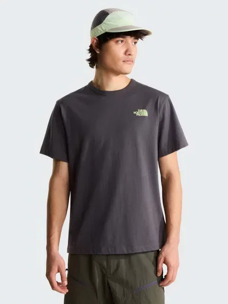 Футболка The North Face U NSE SLOPES RELAXED SHORT SLE сірий