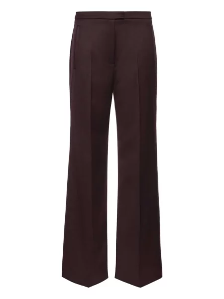 Pantaloni Magda Butrym plisate violet