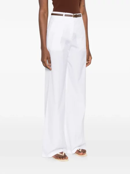 Pantaloni Max Mara alb