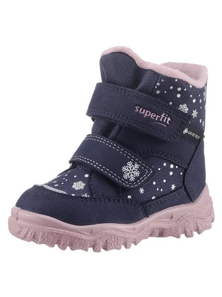 SUPERFIT Cizme Husky 1 albastru marin / roz alb