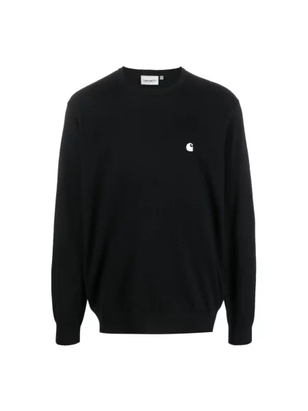 Sweter Carhartt Wip z logo czarny