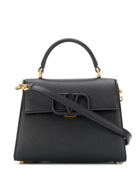 Geantă shopper Valentino Garavani negru