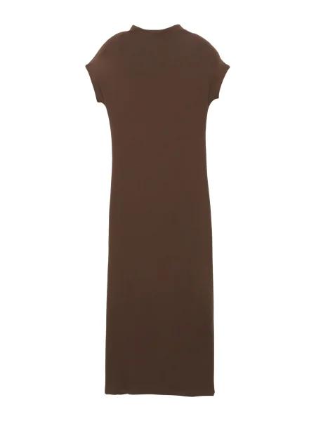 Pull&Bear Rochie ciocolatiu