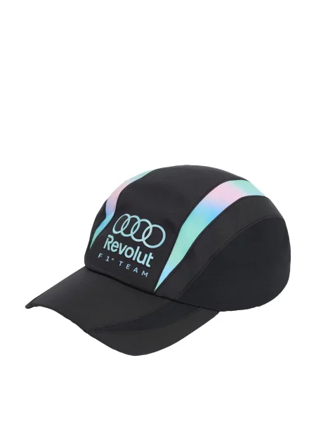 ADIDAS PERFORMANCE Sportovní kšiltovka Audi Revolut F1 Team Teamgeist pastelová modrá / pastelově zelená / růže černá