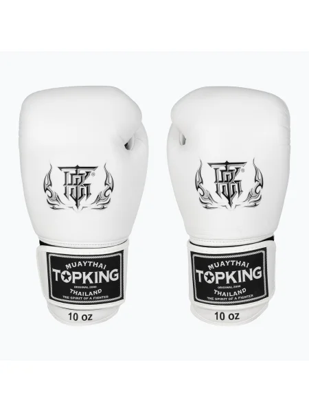 Топ King Muay Thai Ultimate Air боксови ръкавици бели