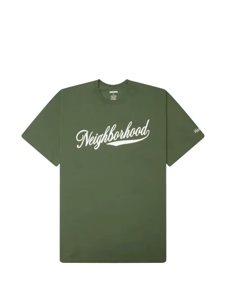 Tricou Neighborhood cu imagine verde