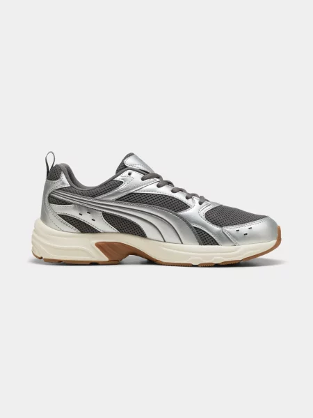 Жіночі Кросівки повсякденні PUMA Milenio Tech Lt комбінований верх сірий