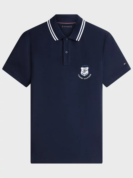 Поло Tommy Hilfiger синее