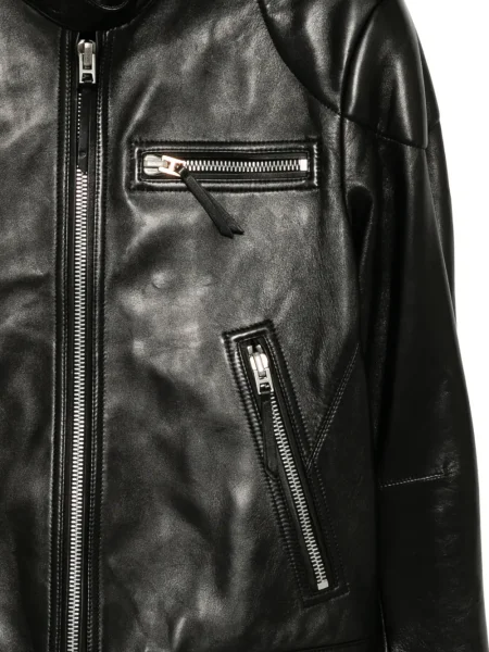 Geanta de piele Tom Ford negru