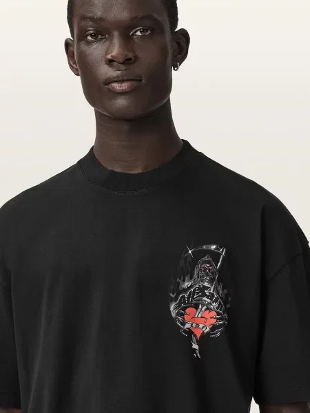 AllSaints футболка SCIMITAR