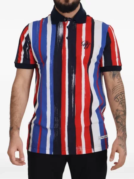 Tricou polo Dolce & Gabbana albastru