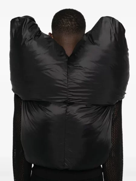 Елек Rick Owens Drkshdw с качулка черно