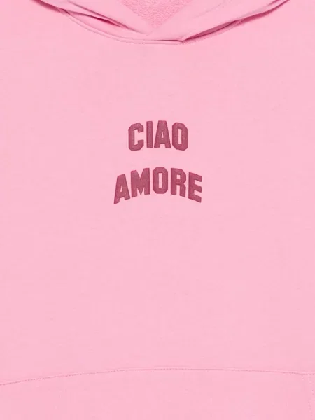 Hanorac cu glugă Giada Benincasa roz