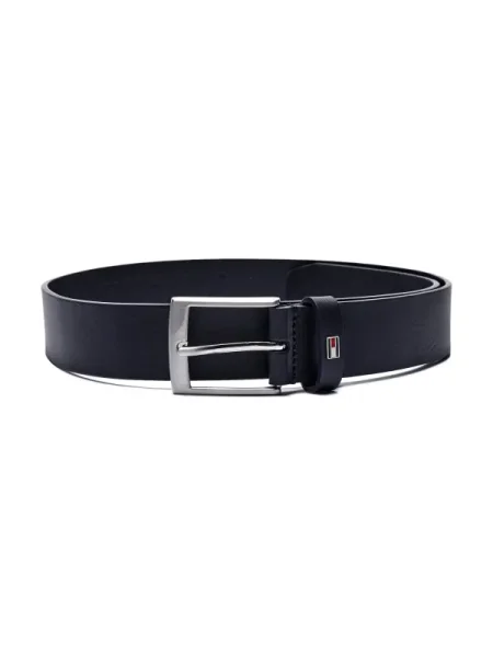 Bőr öv Tommy Hilfiger kék