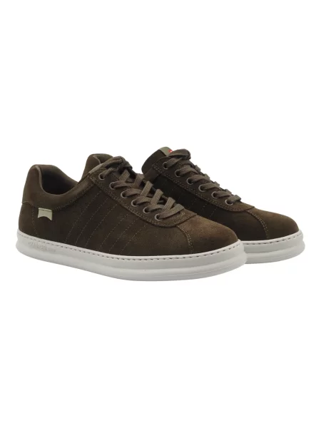 Sneakersy Camper zamszowe zielone