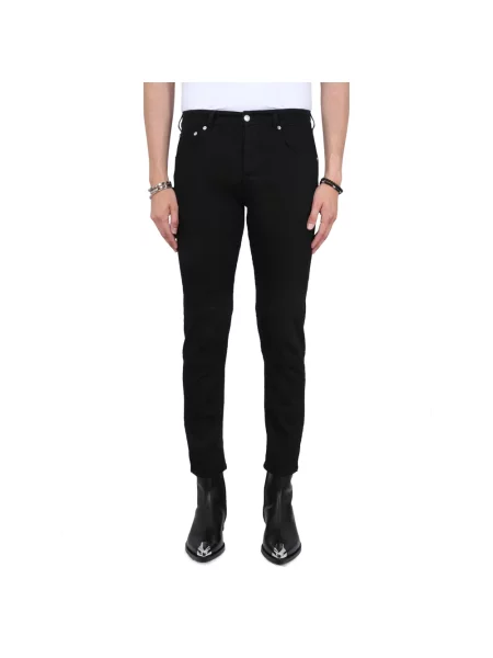 Jeansy Alexander Mcqueen czarne