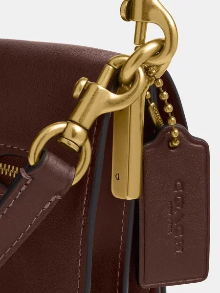 Кожаная сумка Coach