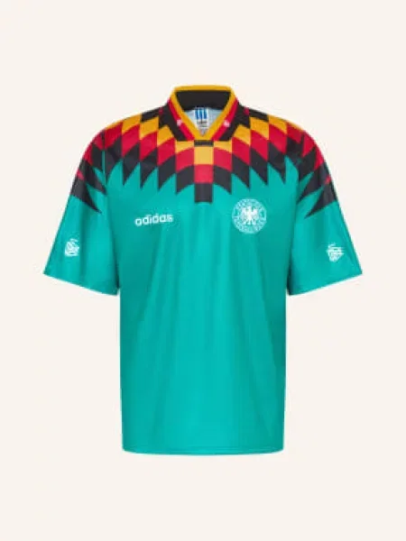 Adidas Koszulka Wyjazdowa Niemcy gruen biała