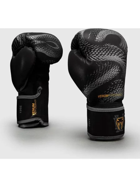 Rękawice Venum Matupa Boxing szare 12 czarne