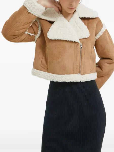 Geacă Abercrombie & Fitch maro