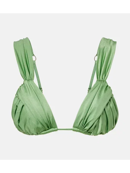 Top Bananhot drapat verde