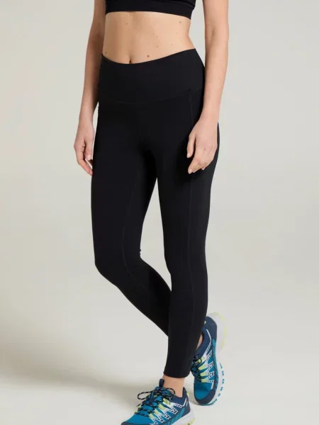 Breeze — legginsy o pełnej długości Black czarne