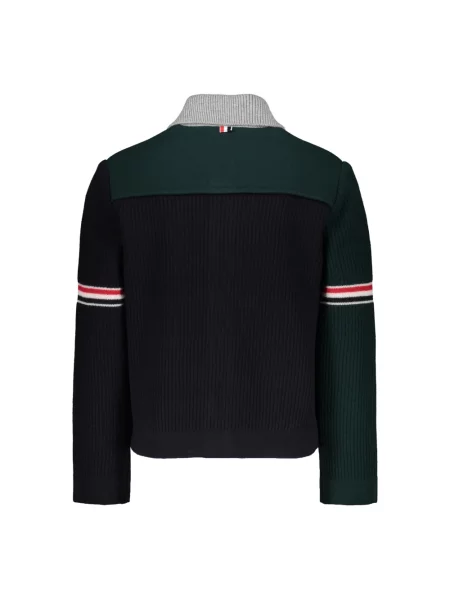 Kardigan Thom Browne zielony
