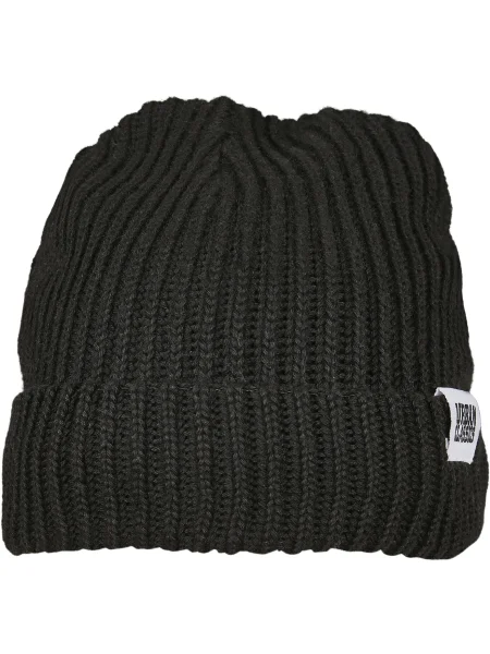 Čepice Fisherman Beanie černá