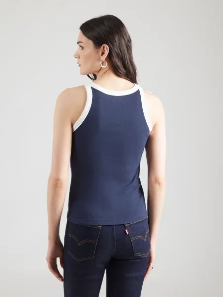 LEVI'S ® Top Essential námornícka modrá biela