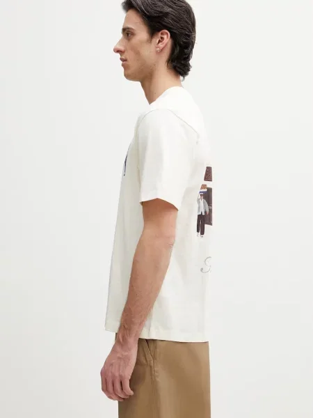 Filling Pieces Bakery tricou din de bărbați bej