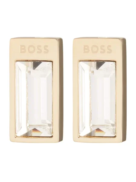 Прозрачна обеци Boss Black черно