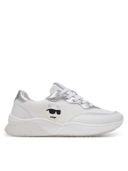 Sneakersy Karl Lagerfeld Kids białe