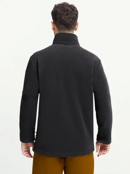 JACK WOLFSKIN Jachetă fleece funcțională Taunus negru