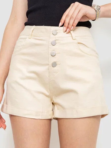 Шорти Ager бавовна/еластан бежевий