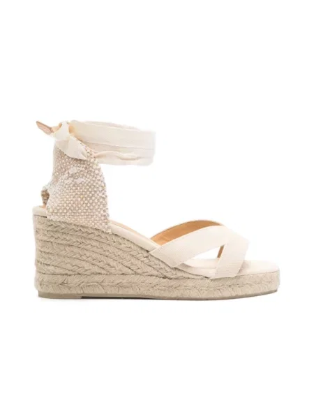 Espadryle Castaner białe