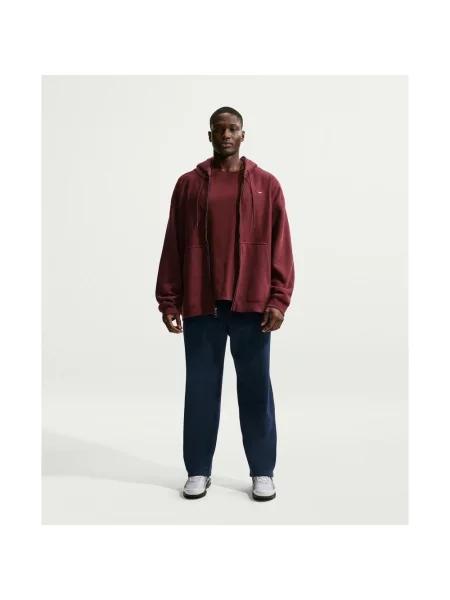 Długie spodnie Nike Club Fleece granatowy S niebieskie