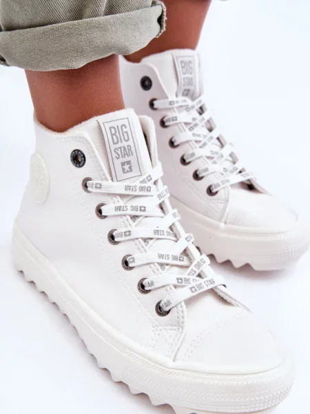 Кецове Big Star Shoes бяло