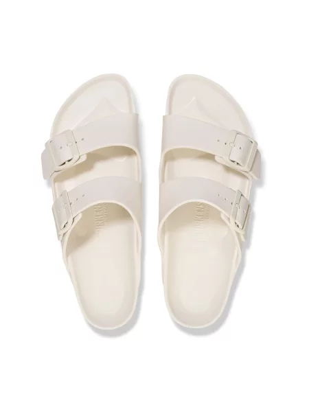 Klapki BIRKENSTOCK Arizona EVA Narrow eggshell białe